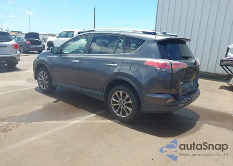 2017 Toyota Rav4 Limited/Platinum z USA, uszkodzony, nr VIN JTMYFREV9HJ706495